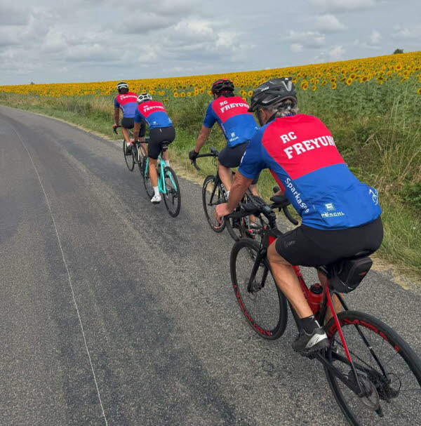 Die Gruppe unterwegs nach Mondonville